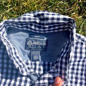 American Rag plaid shirt